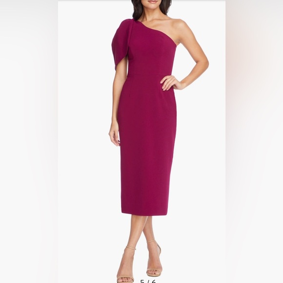 NWT Dress The Population Tiffany Dress in Dark Magenta Sz XS - Picture 8 of 14